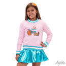 Pumpkin Latte Sequin Sweatshirt – Girls Fall Boutique Top