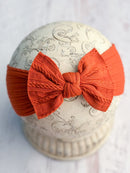 Cable Knit Bow Headbands