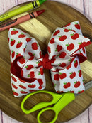 Classic Double Layer Apple Hair Bow | Clip or Headband