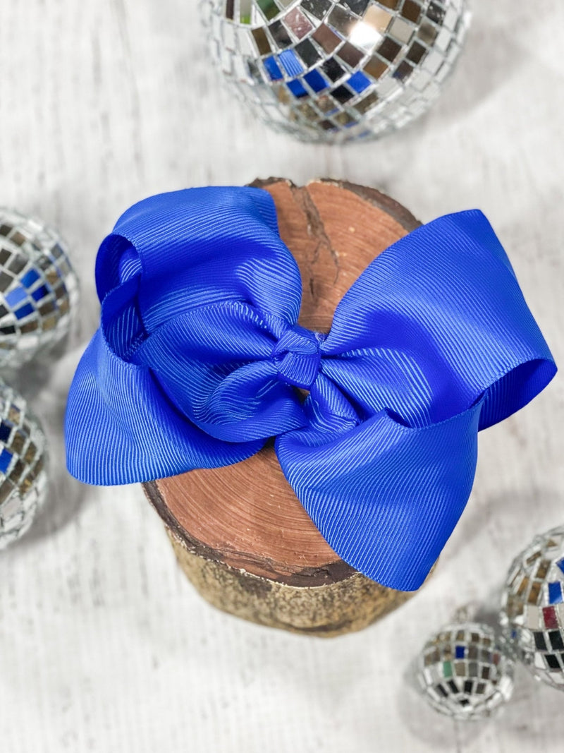 Classic Grosgrain Hair Bow - Alligator Clip - 4.5"