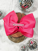 Classic Grosgrain Hair Bow - Alligator Clip - 4.5"