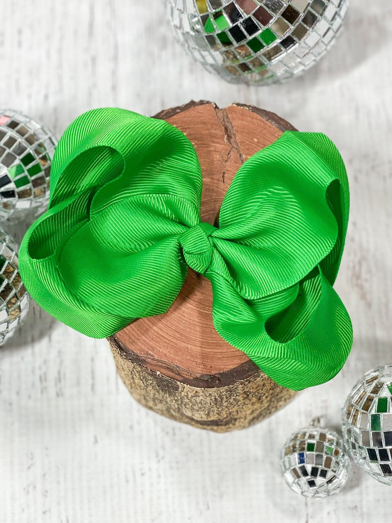 Classic Grosgrain Hair Bow - Alligator Clip - 4.5"