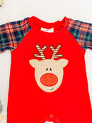 Classic Rudolf Infant Boys Onesie