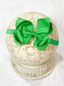 4.5" Classic Scalloped Hair Bow | Clip or Headband