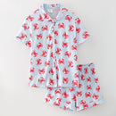 Coastal Crab Pajama Set | Mom & Me Matching Beach PJs