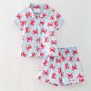 Coastal Crab Pajama Set | Mom & Me Matching Beach PJs