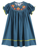 Cobalt Blue Turkey Bishop Dress