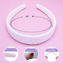 Tapered Chunky Glitter Headband