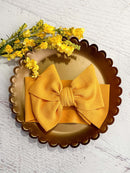 Double Bow Headbands - Solid Colors (White only)