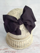 Double Bow Headbands - Solid Colors (White only)