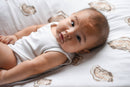 Aw, Shucks! Oyster Baby Muslin Swaddle Blanket