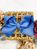 Essential Grosgrain Hair Bow - Alligator Clip - 4"