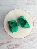 Essential Grosgrain Hair Bow - Alligator Clip - 4"