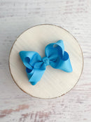 Essential Grosgrain Hair Bow - Alligator Clip - 4"
