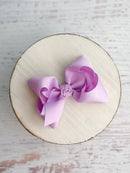 Essential Grosgrain Hair Bow - Alligator Clip - 4"