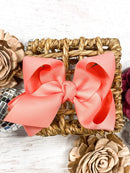 Essential Grosgrain Hair Bow - Alligator Clip - 4"