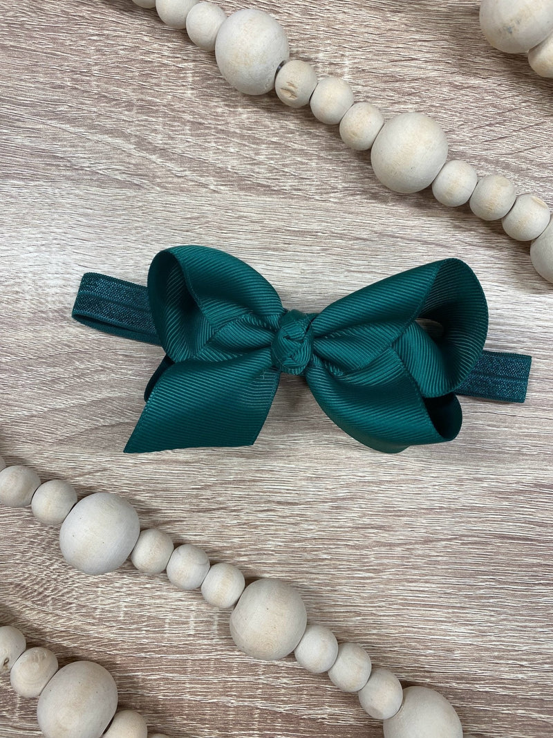 Essential Grosgrain Hair Bow - Headband - 4"