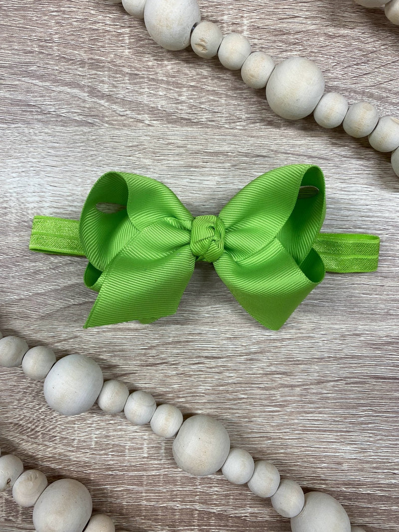 Essential Grosgrain Hair Bow - Headband - 4"