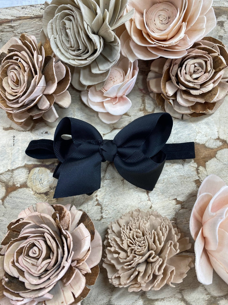 Essential Grosgrain Hair Bow - Headband - 4"