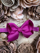 Essential Grosgrain Hair Bow - Headband - 4"