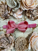 Essential Grosgrain Hair Bow - Headband - 4"