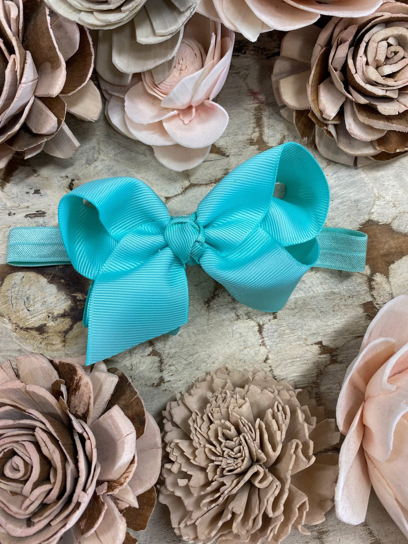 Essential Grosgrain Hair Bow - Headband - 4"