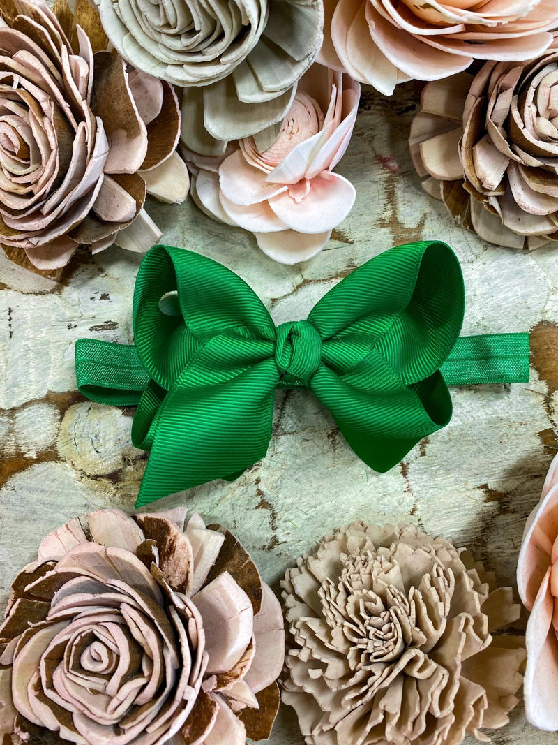Essential Grosgrain Hair Bow - Headband - 4"