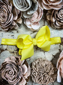Essential Grosgrain Hair Bow - Headband - 4"