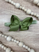 Essential Grosgrain Hair Bow - Headband - 4"