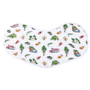 Baby Burp Cloth & Bib Combo: Louisiana Baby