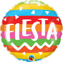 18" Rainbow Fiesta Balloon