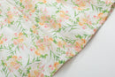 Floral Smocked Collared Dress