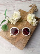 Girls Fashion Sunglasses - White