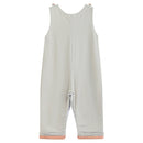 Gray Boo Applique Longalls
