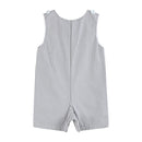 Gray Gingham Golf Shortalls