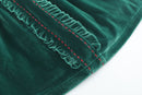 Green Velvet Holiday Dress