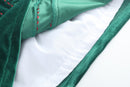 Green Velvet Holiday Dress
