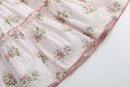 Heirloom Custom Rose Layered Ruffle Dress