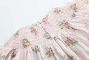 Heirloom Custom Rose Smocked Bishop Dress