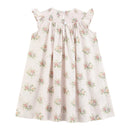 Heirloom Custom Rose Smocked Bishop Dress