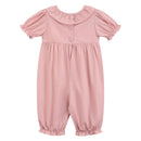Heirloom Rose Ruffle Smocked Playsuit