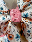 Highland Bloom Double Layer Bow Headband