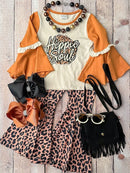 Hippie Soul Animal Print Bell Bottom Set