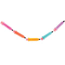 Honeycomb Rainbow Pencil Garland