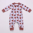NEWBORN mamas boy highland romper