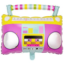 Boombox Mylar Balloon