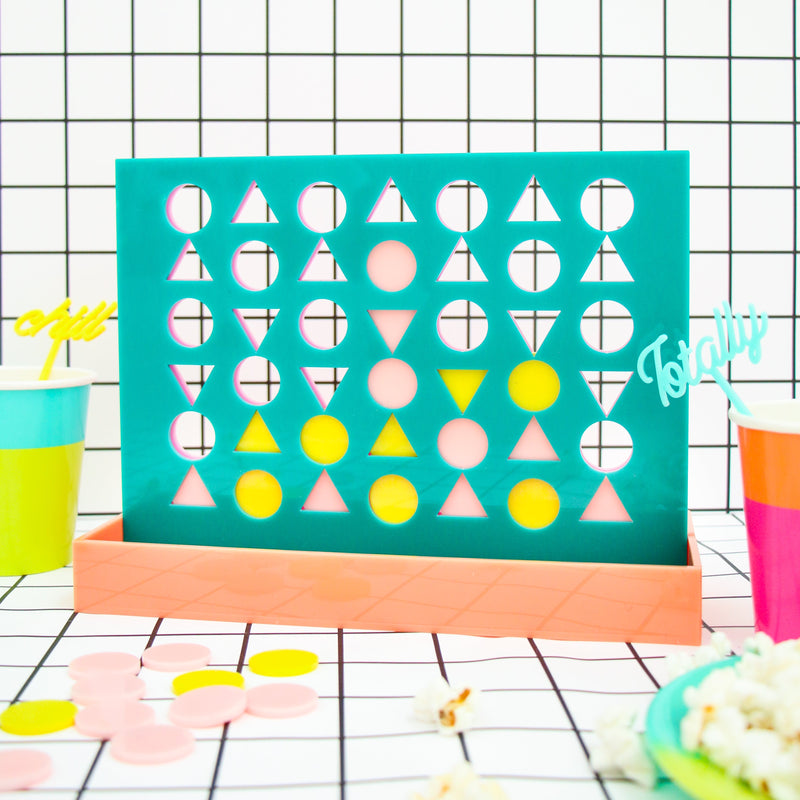 Acrylic Four in a Row Game