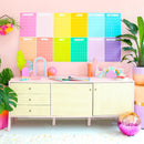 Rainbow Checkerboard wall calendar
