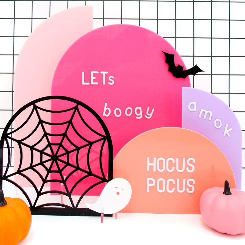 Acrylic Halloween Decor Stands
