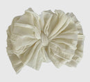 Ivory Ruffled Headband